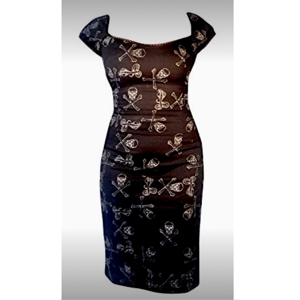 SWITCHBLADE STILETTO SKULL DRESS